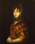 Francisco Jose de Goya Senora Sabasa Garcaa. oil painting reproduction
